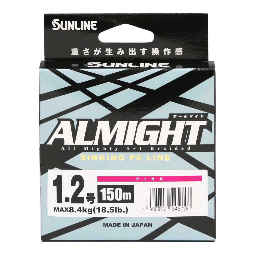 Sunline Almight Braided Line (Pink)