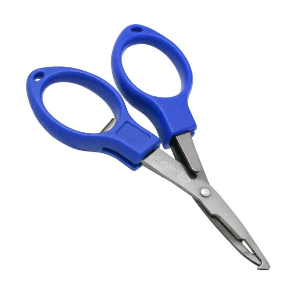 Gamakatsu Folding Braid Scissors w/ Split Ring Opener