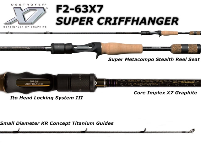 Megabass 2015 Destroyer X7 F2-63 Super Criffhanger