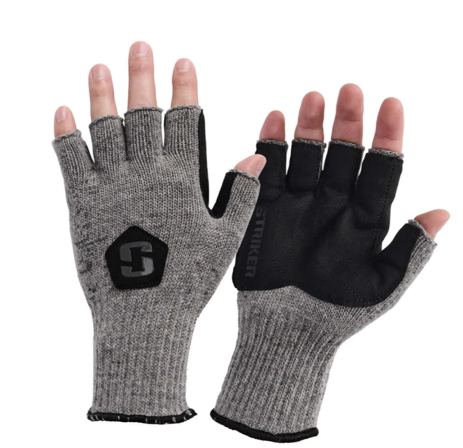 Striker Wool Fingerless Gloves