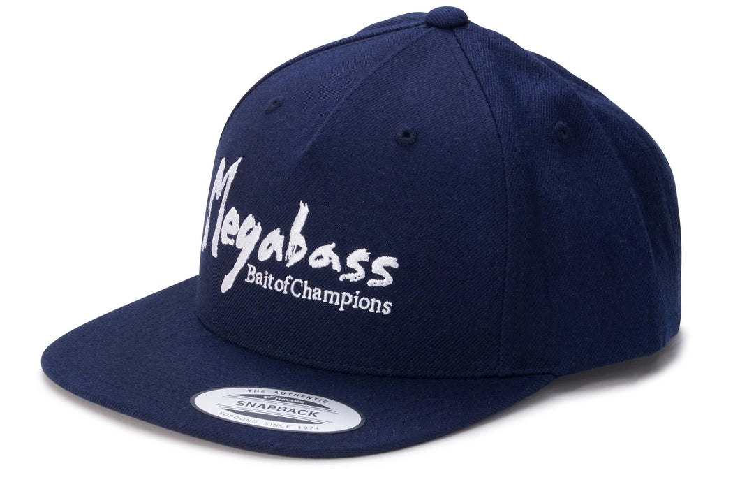 2022 Megabass Brush Snapback (Navy-White) - The Tackle Trap