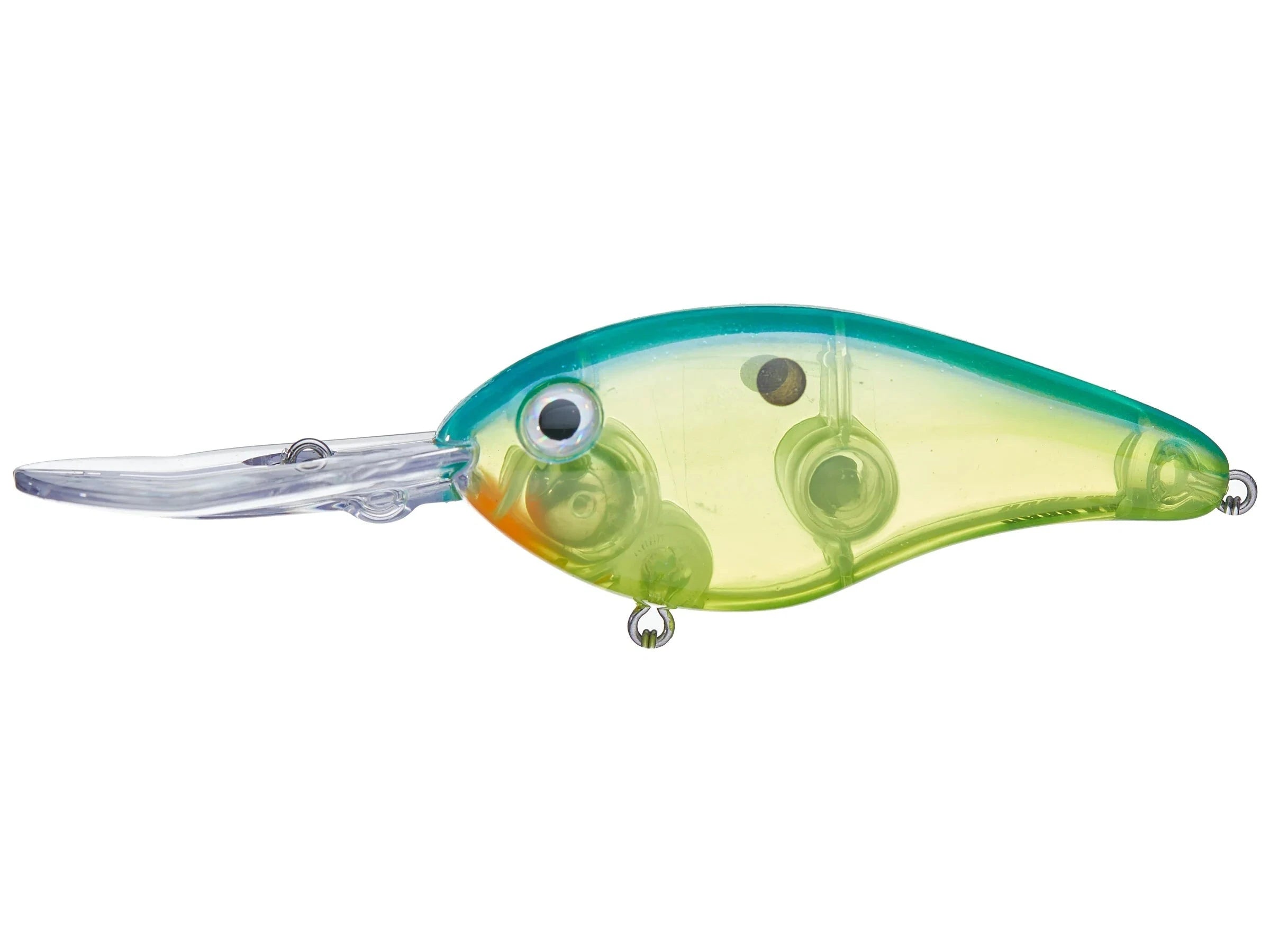 Strike King 6XD Hard Knocker (Chartreuse-Blue Crystal) - The Tackle Trap
