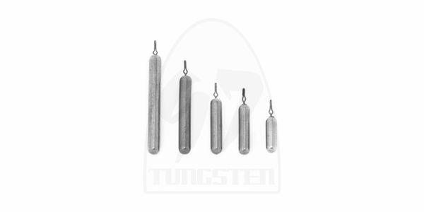 97 Tungsten Skinny Drop Shot (1-8oz) 5pk. - The Tackle Trap