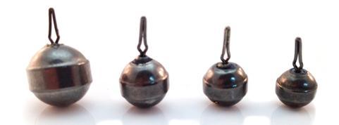 97 Tungsten Round Drop Shot Weights (1-8oz) 4pk. - The Tackle Trap