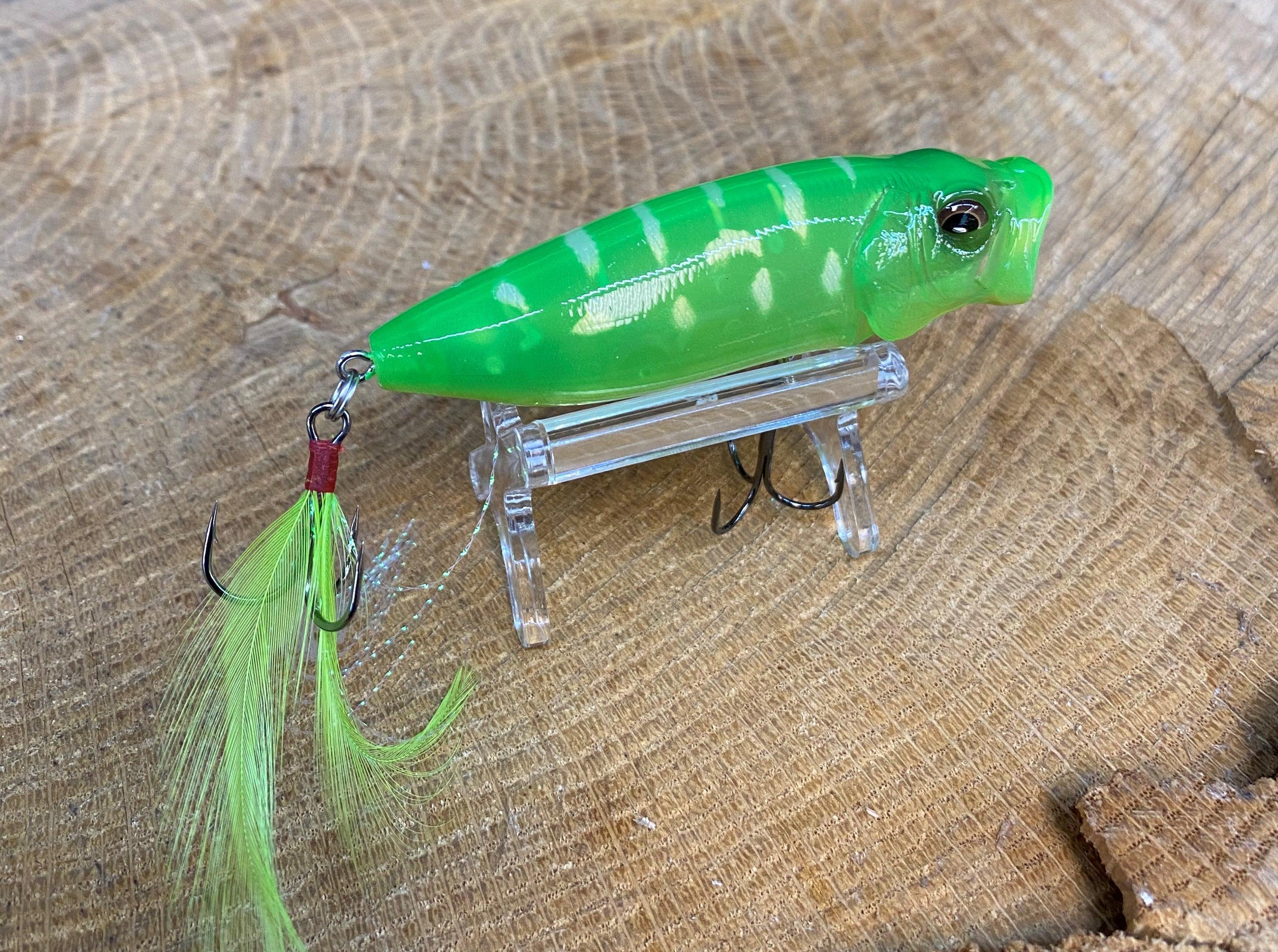 Megabass Pop Max - (SP-C) Crystal Lime Frog LIMITED COLOR - The Tackle Trap