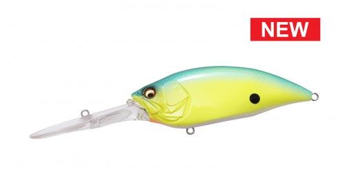 Megabass Big M 7.5 - Blue Back Chartreuse - The Tackle Trap