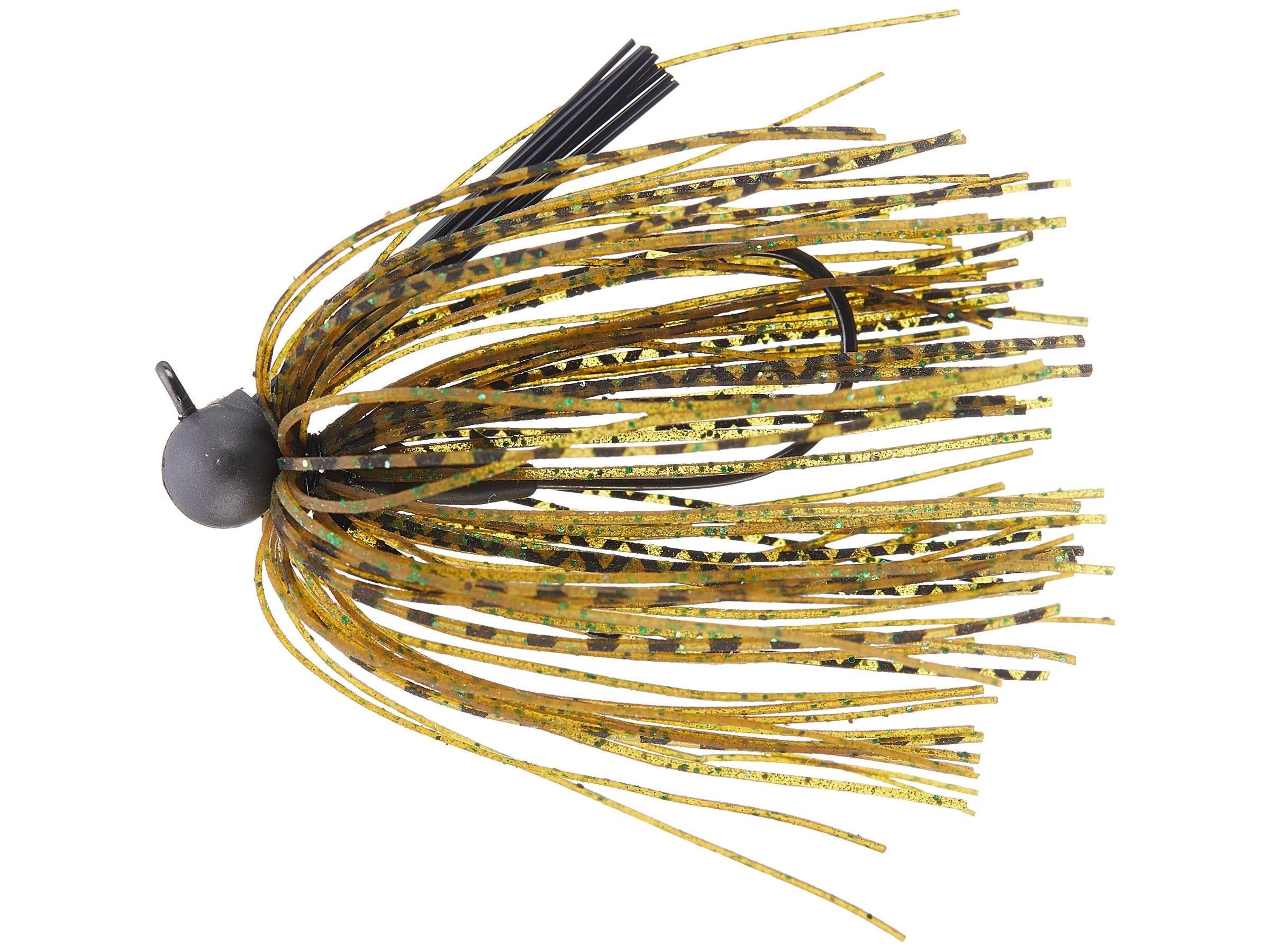 Queen Tungsten Finesse Peanut Jig 3-8oz (Green Pumpkin Green) - The Tackle Trap