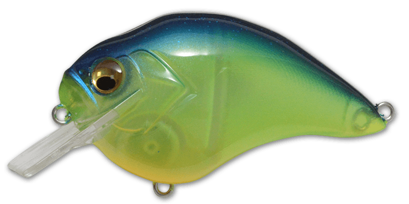 Megabass S-Crank 1.5 Biwako SeeThrough Chartreuse - The Tackle Trap