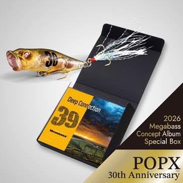 ルアー・フライ Megabass POPX 30thAnniversary SpecialBox 2026 MEGABASS CONCEPT ALBUM BOX 