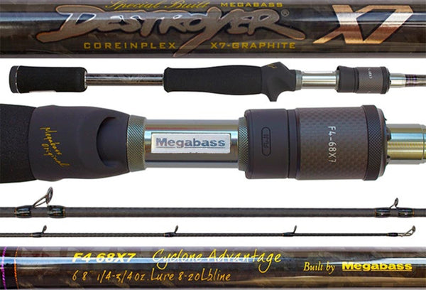 Megabass 2015 Destroyer X7 F4-68 Cyclone Advantage