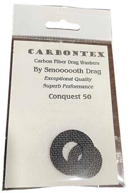 Carbontex Drag Washers by Smooth Drag for Shimano Conquest 50