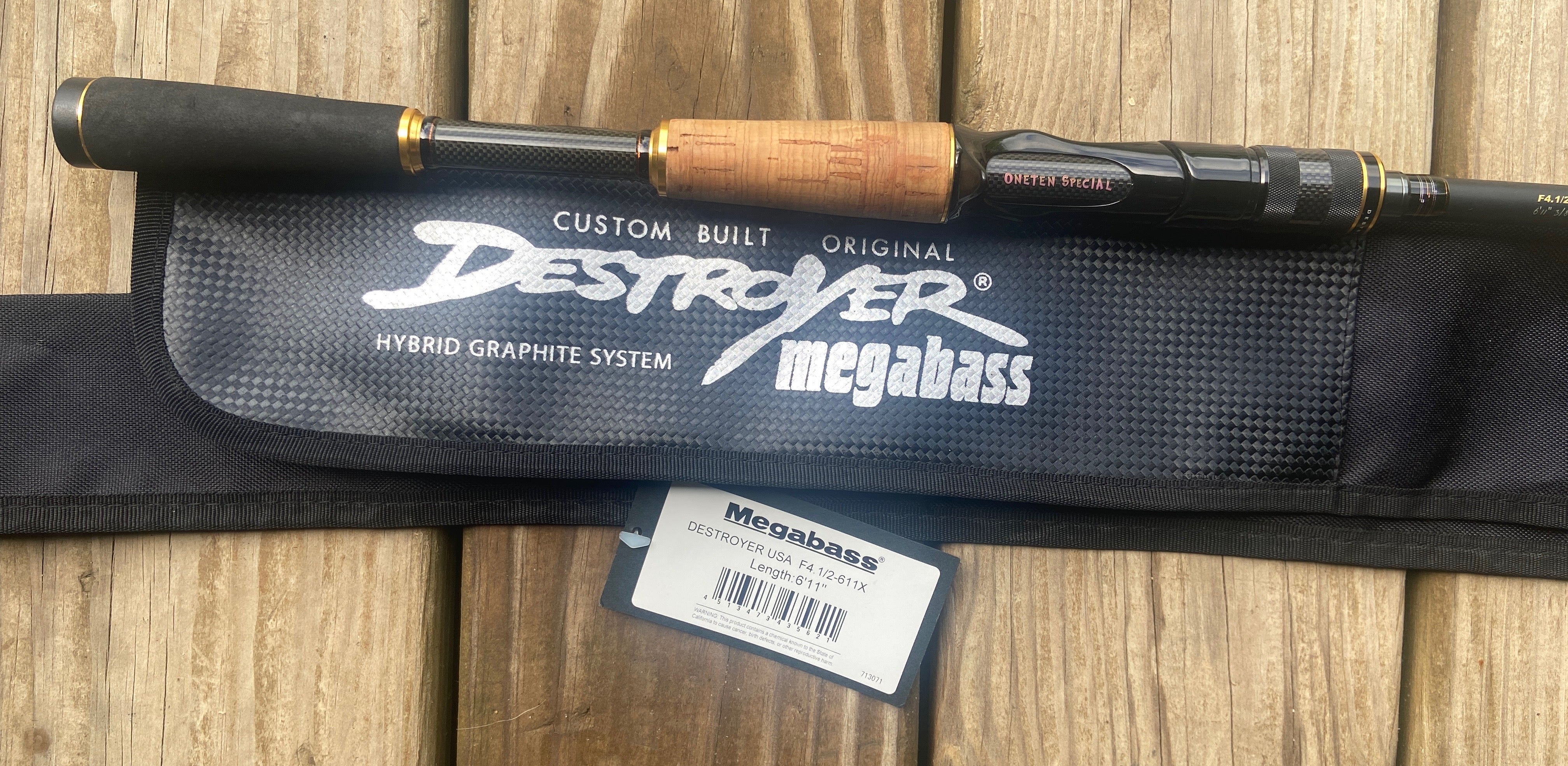 Megabass F4.5-611X Oneten Special - Original US Destroyer Series