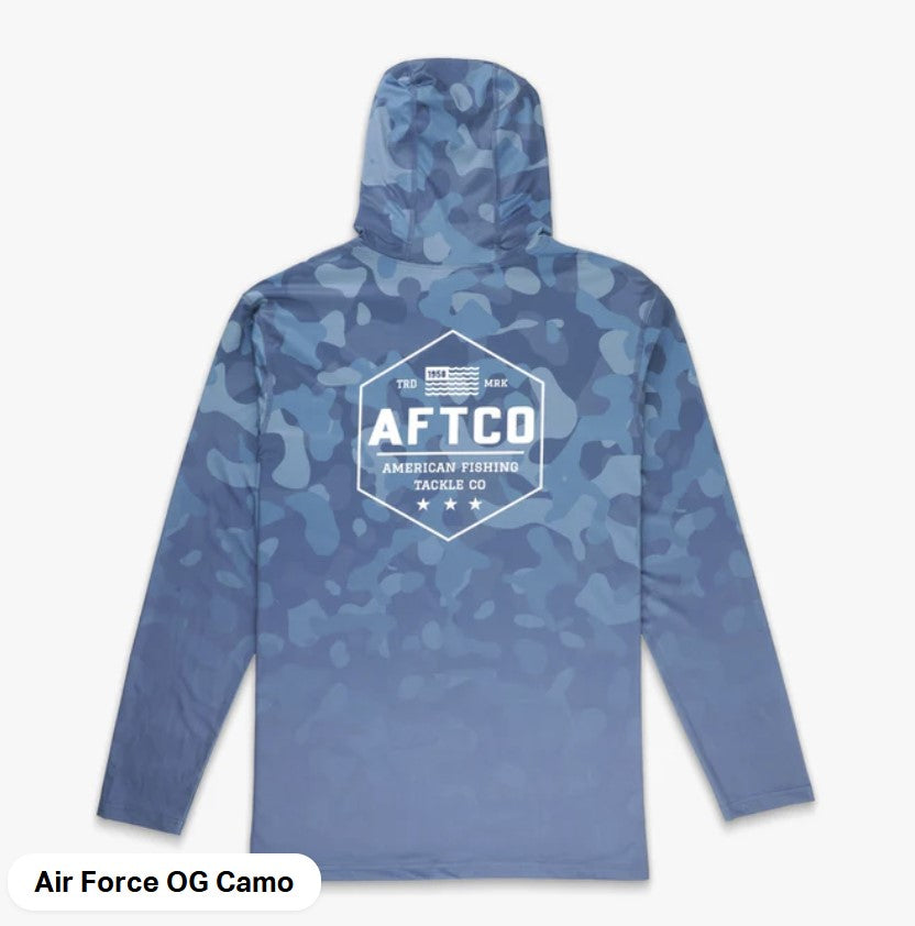 AFTCO OG Camo UVX Sun Protection Hoodie