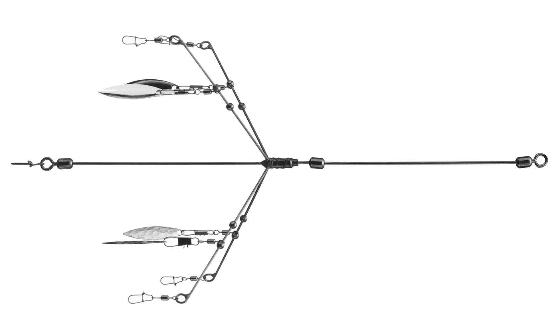 Geecrack Bladed Umbrella Rig Silver