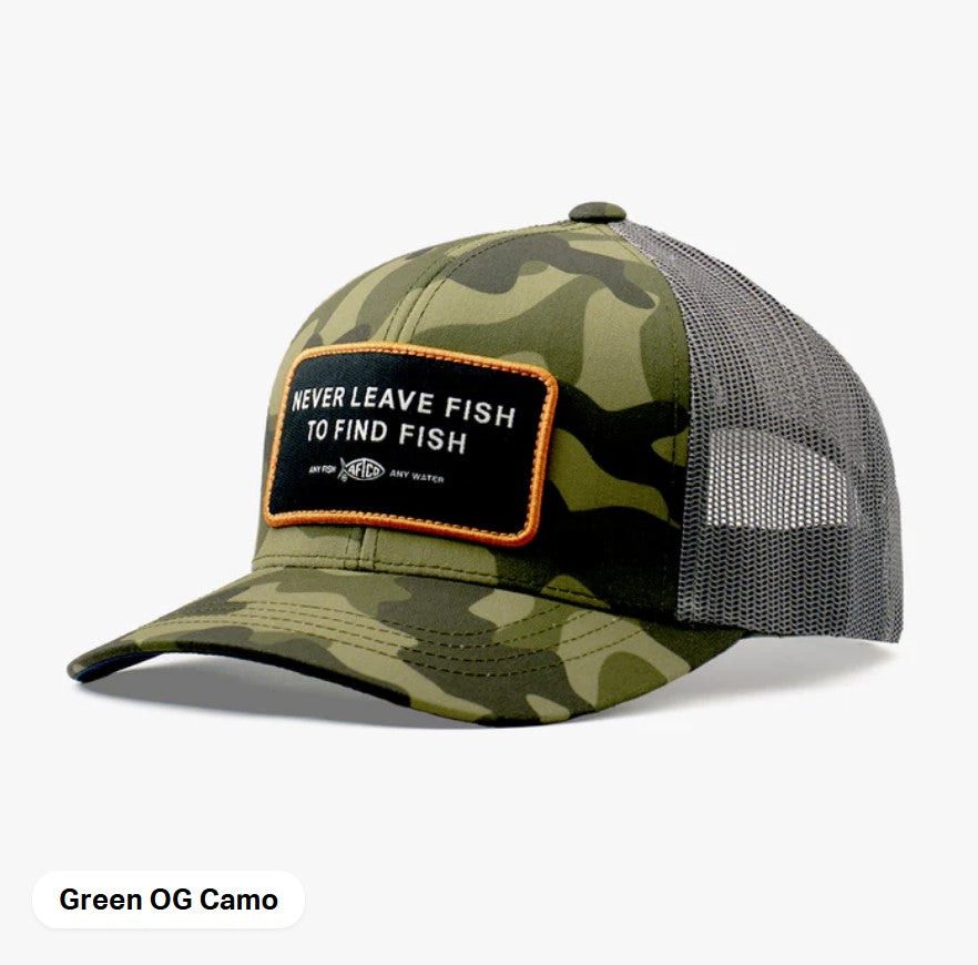 AFTCO Guide Sayings Trucker Hats