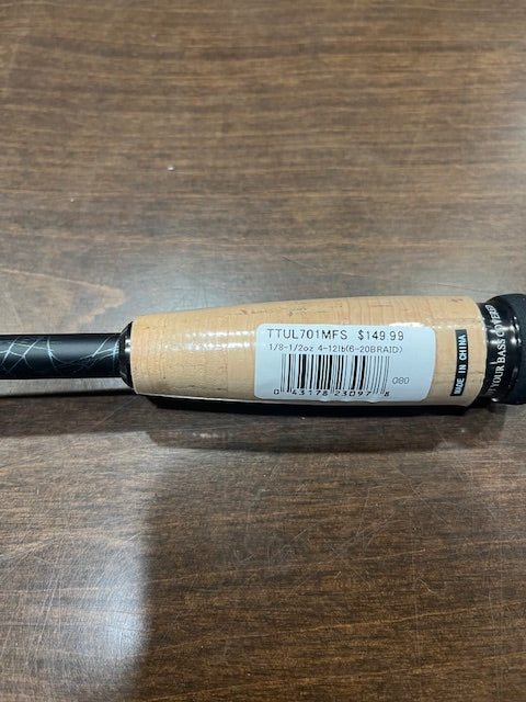 Daiwa Tatula Cork Bass TTUL 701 MFS Spinning Rod (Blemish)