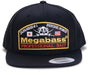 2022 Megabass Psychic Snapback (Black-Black) - The Tackle Trap