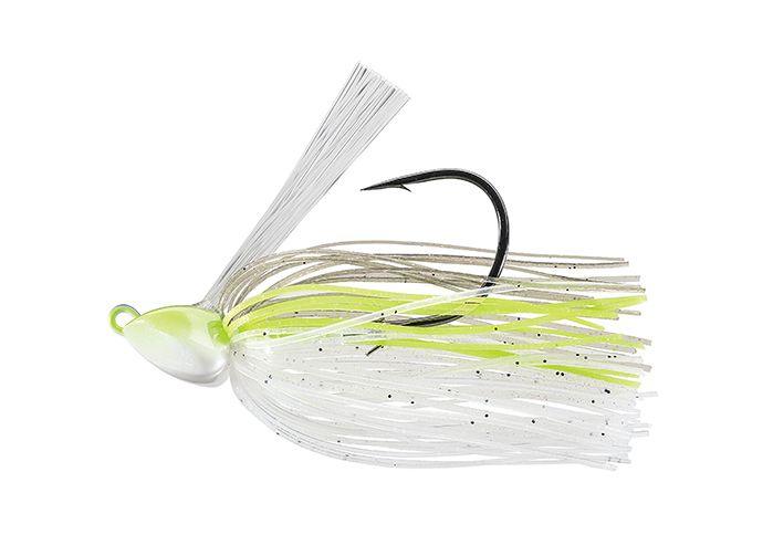 Evergreen Grass Ripper Swim Jig 1-2oz - Chartreuse Shad - The Tackle Trap