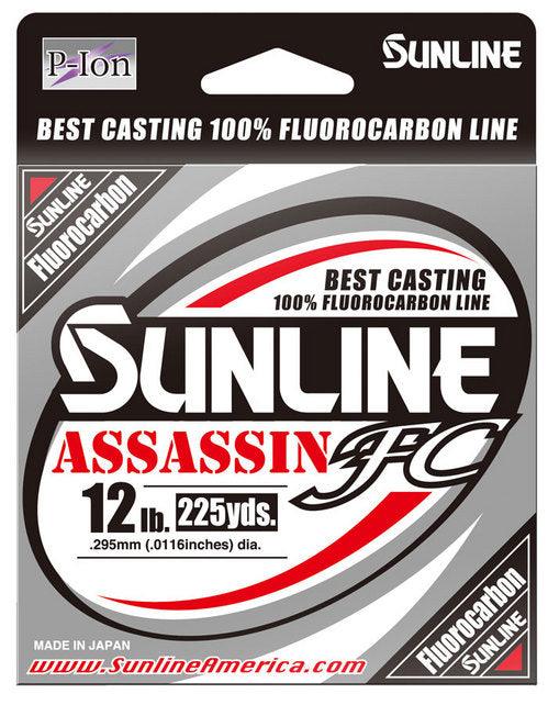 Assassin Fc - 8lb - 225yd - Natural Clear - The Tackle Trap