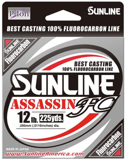 Assassin Fc - 10lb - 660yd - Natural Clear - The Tackle Trap