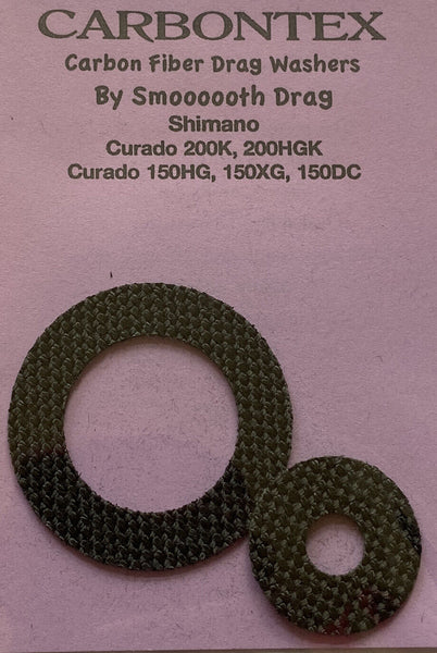 carbontex drag washer set for shimano curado 300ej Carbontex Shimano Curado 200K, 200HGK, 150HG, 150XG, 150DC