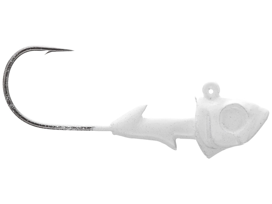 D & L Swimbait Head 3-4oz 7-0 Hook (White) - The Tackle Trap