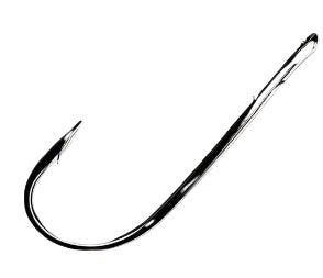 Gamakatsu Offset Shank Worm Hook Round Bend