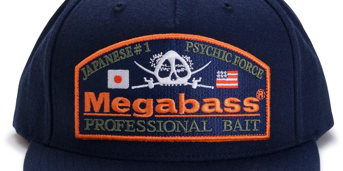 2022 Megabass Psychic Snapback (Navy-Navy) — The Tackle Trap