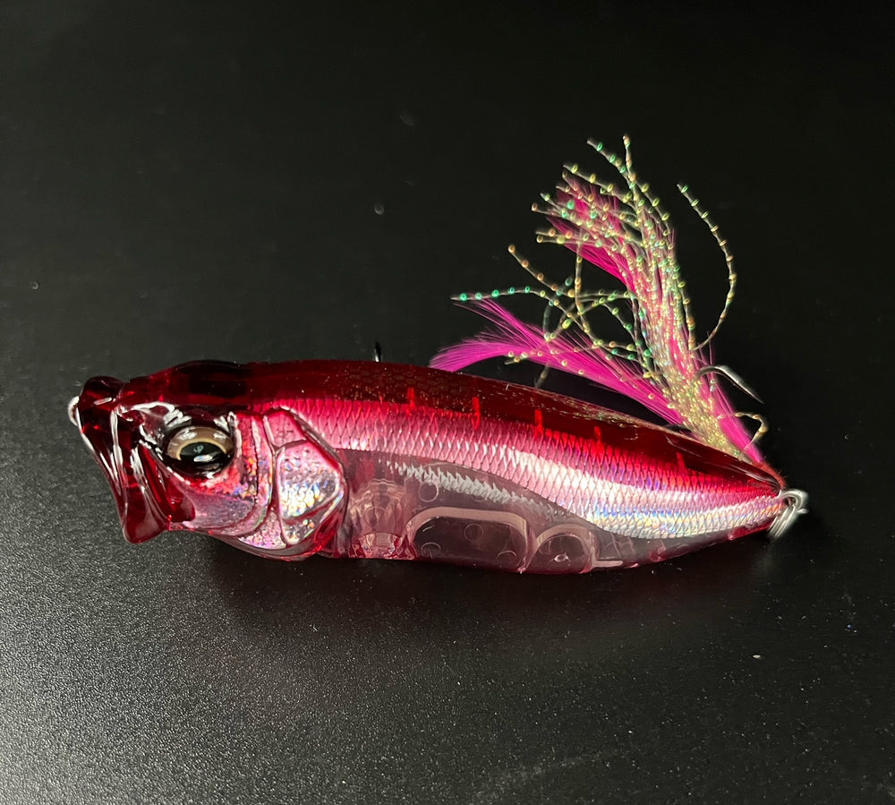 Leurre Megabass POPMAX USA Black Orochi - Poisson Nageur Neuf Avec Défaut