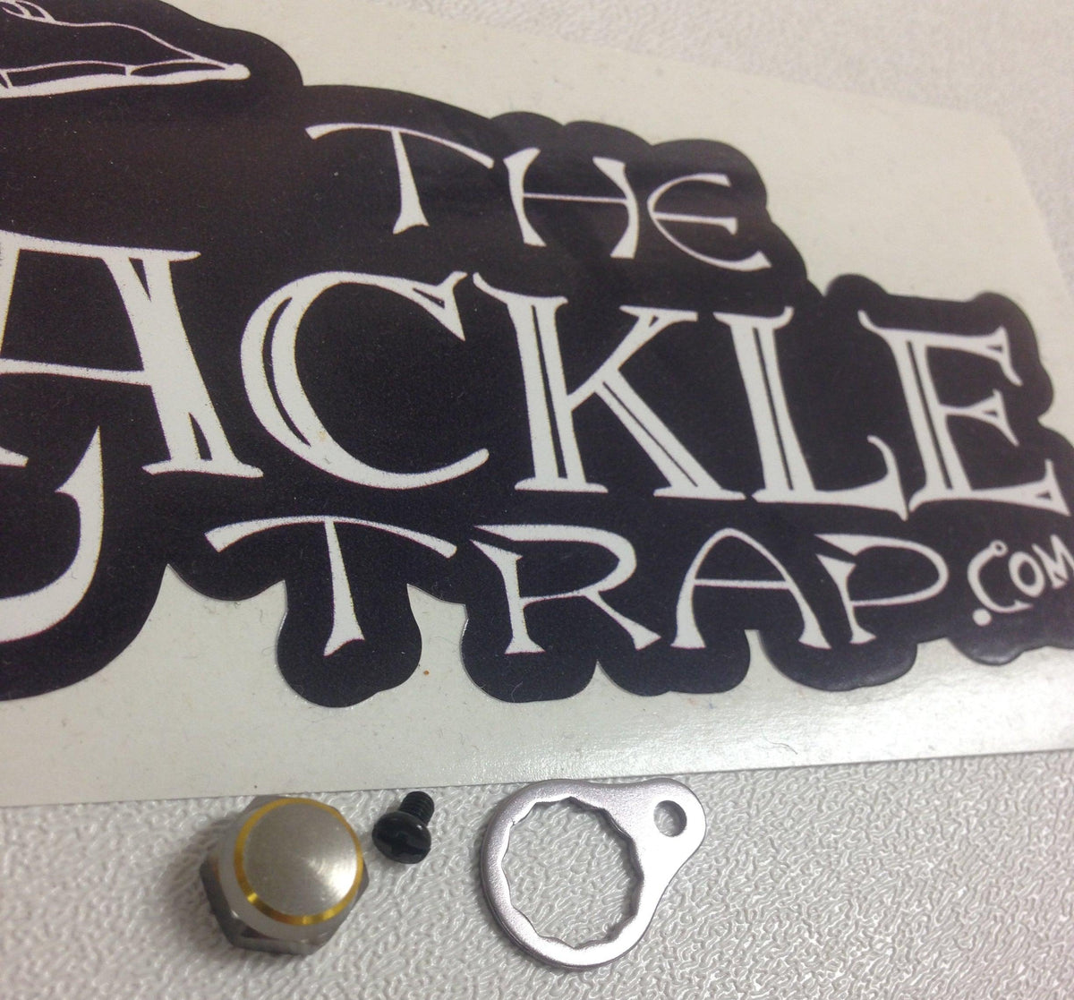 Lew's Handle Nut, Plate, and Screw Set — The Tackle Trap