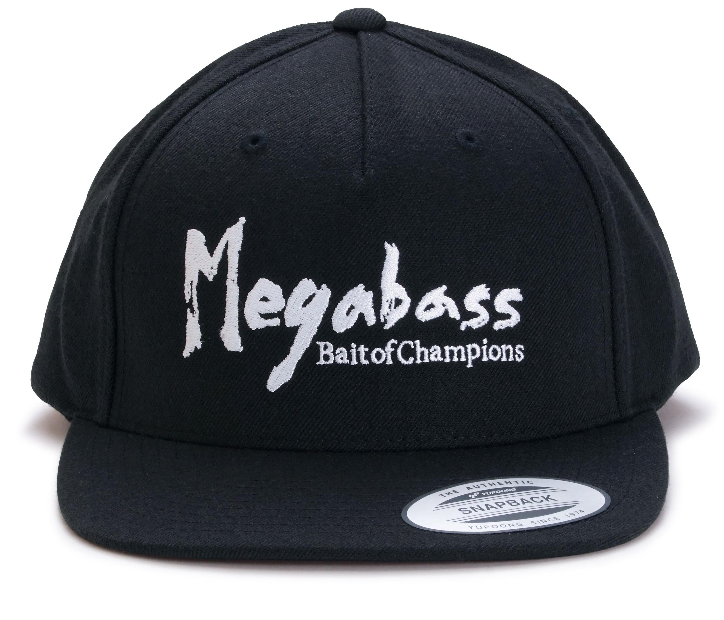 2021 Megabass Brush Snapback - Black-White 2021 Megabass Brush Snapback - Black-White