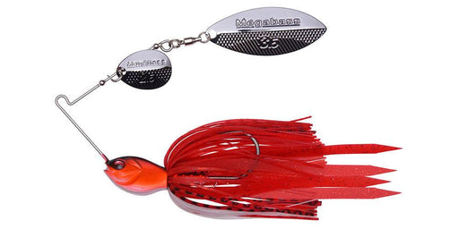 Megabass SV-3 Slow Roll Spinnerbait 3-8oz - Fire Red - The Tackle Trap