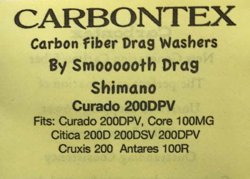 Carbontex Drag Washer Shimano  Carbontex Drag Washer Plate