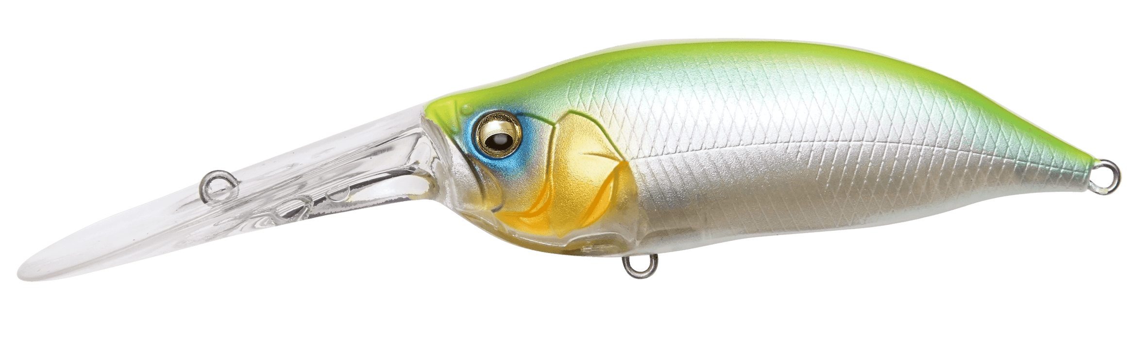 Megabass IXI Shad TX (IK Strong Chartreuse) - The Tackle Trap