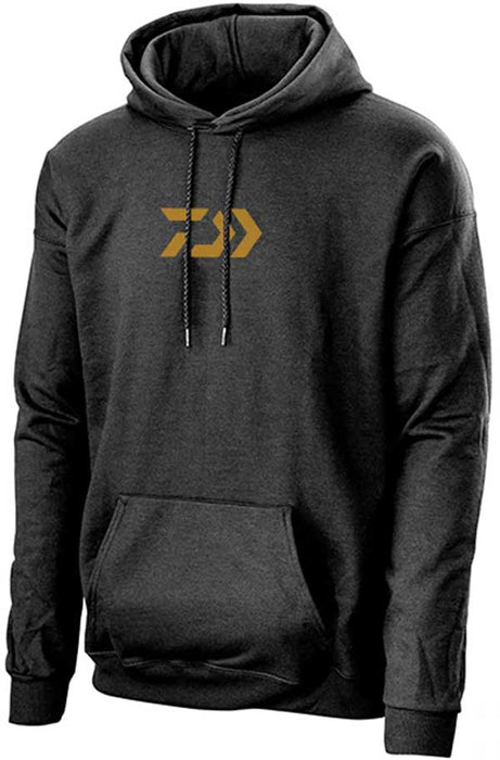 Daiwa D-VEC Green Camo Print Hoodie Black