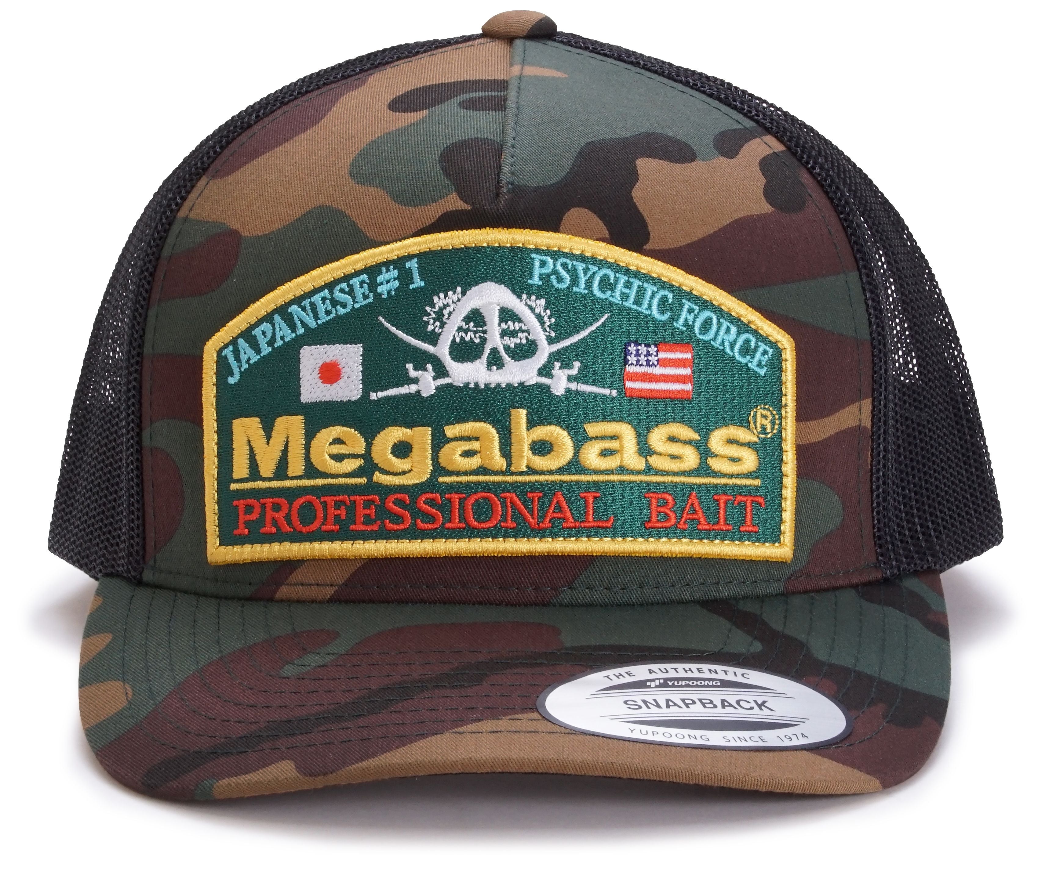 Megabass Psychic Camo Woodland Classic Hat