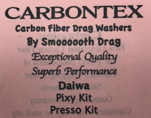 Carbontex Drag Washers — The Tackle Trap