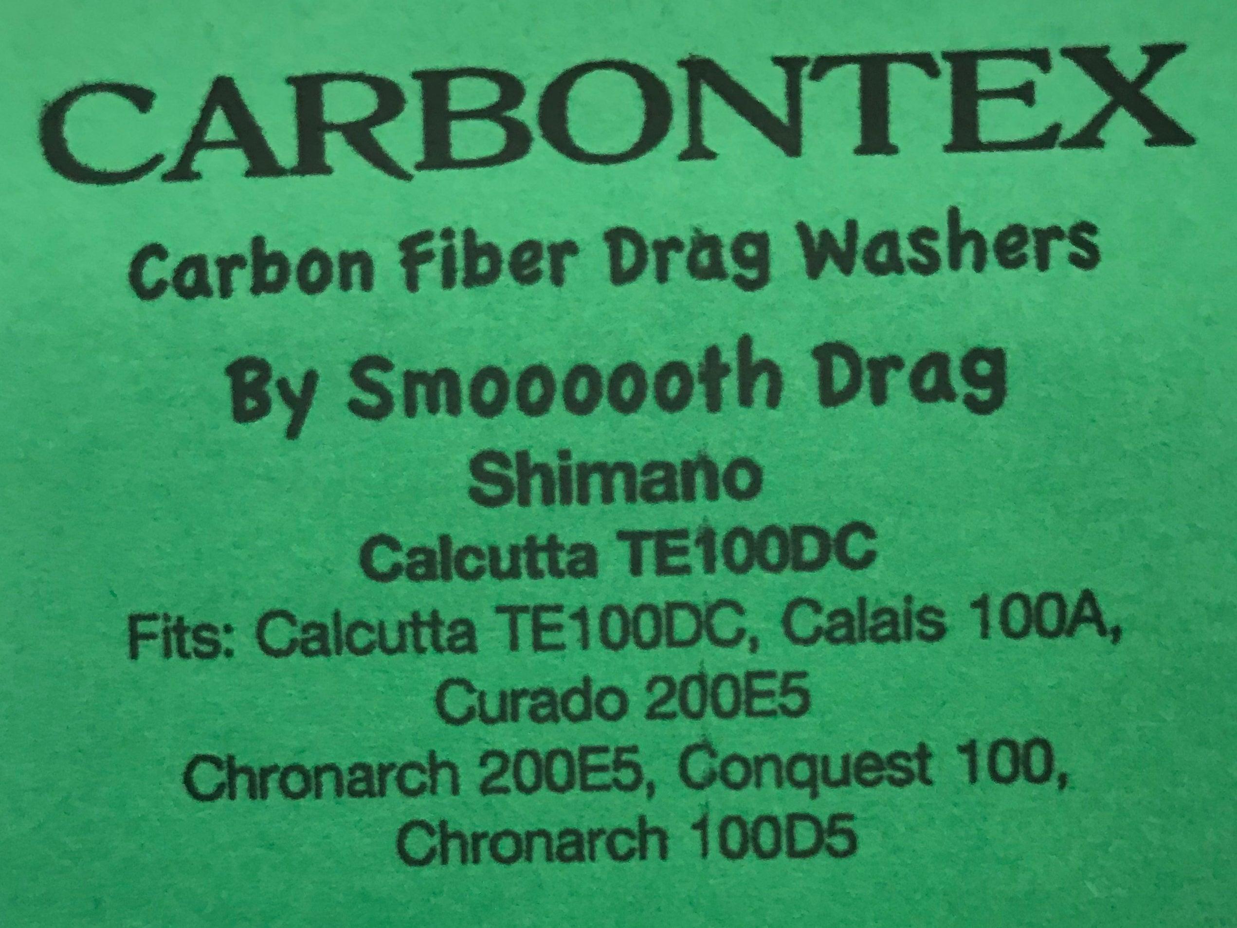 Carbontex Shimano Curado 200E5, Calcutta TE 100 DC - The Tackle Trap